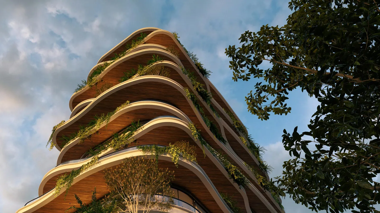 Architectural visualization rendered in Lumion