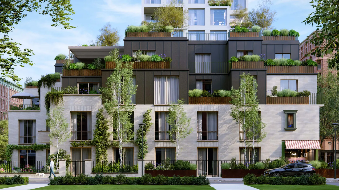 Architectural visualization rendered in Lumion